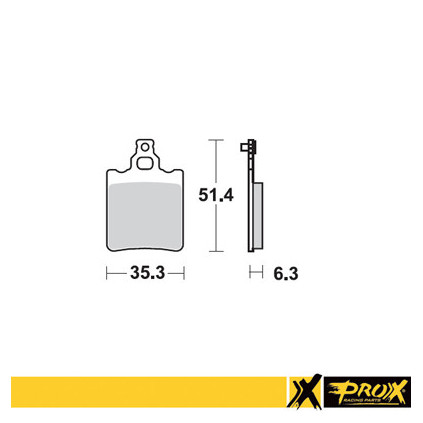 ProX Rear Brake Pad KTM65SX '00-03