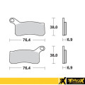 ProX Front Brake Pad KTM450/505/525SX-XC ATV '08-12