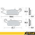 ProX Rear Brake Pad YFM550/700F Grizzly '07-15 (Left)