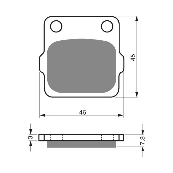 GOLDFREN Brake Pads 007 Ceramic Carbon K1