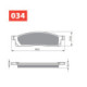 GOLDFREN Brake Pads 034 Ceramic Carbon S33