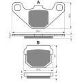 GOLDFREN Brake Pads 047 Ceramic Carbon AD