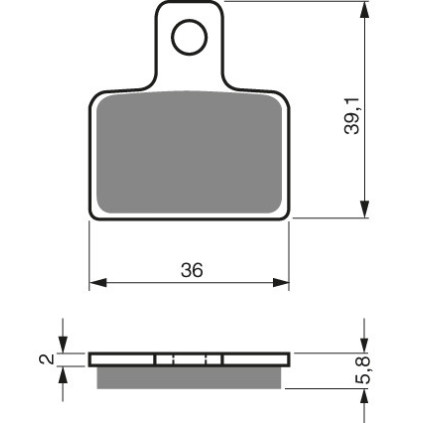 GOLDFREN Brake Pads 173 Ceramic Carbon AD