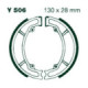 AIR Brake Shoes Y 506 130x28mm Set