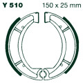 AIR Brake Shoes Y 510 150x25mm Set