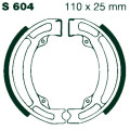 AIR Brake Shoes S 604 110x25mm Set