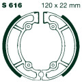 AIR Brake Shoes S 616 120x22mm Set