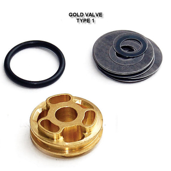 Race Tech Gaffelventiler GoldValve 20x6mm FRGV200602