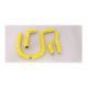 AIR Radiator Hose Kit Yellow Suzuki RMZ250 11-12