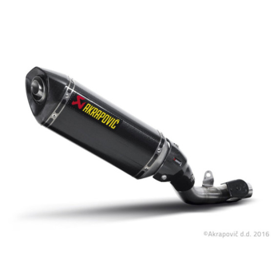 Akrapovic Slip-On Line (Carbon) Z800 2013-16