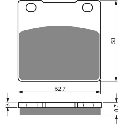 GOLDFREN Brake Pads 016 Ceramic carbon AD