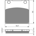 GOLDFREN Brake Pads 016 Ceramic Carbon S3