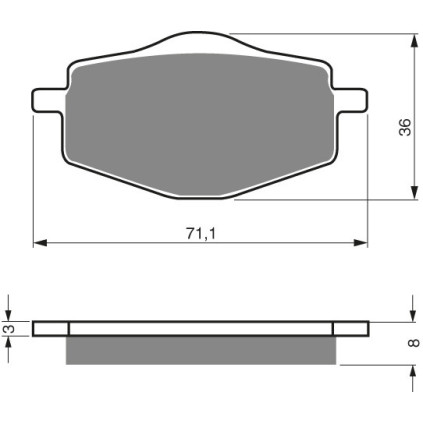 GOLDFREN Brake Pads 018 Ceramic Carbon S3