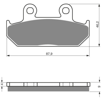 GOLDFREN Brake Pads 024 Ceramic Carbon S3