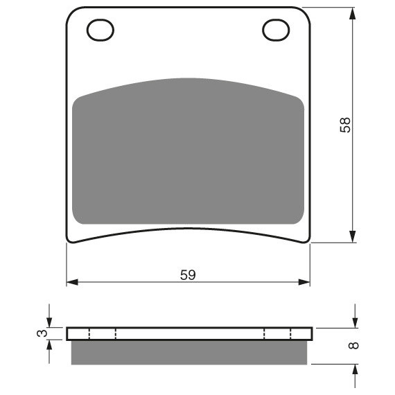 GOLDFREN Brake Pads 027 Ceramic carbon AD