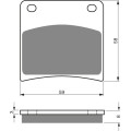 GOLDFREN Brake Pads 027 Ceramic carbon AD