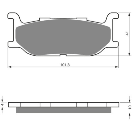 GOLDFREN Brake Pads 048 Ceramic Carbon S3