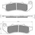 GOLDFREN Brake Pads 055 Ceramic carbon AD