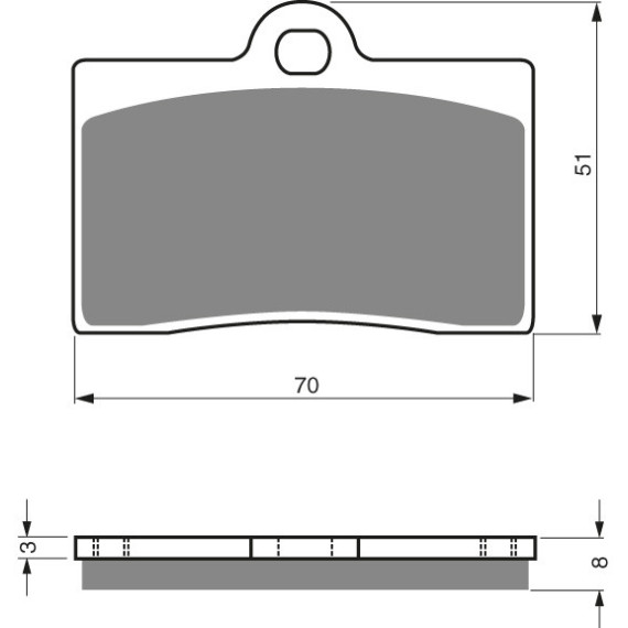 GOLDFREN Brake Pads 064 Ceramic Carbon S3