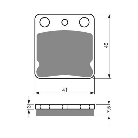 GOLDFREN Brake Pads 144 Ceramic carbon AD