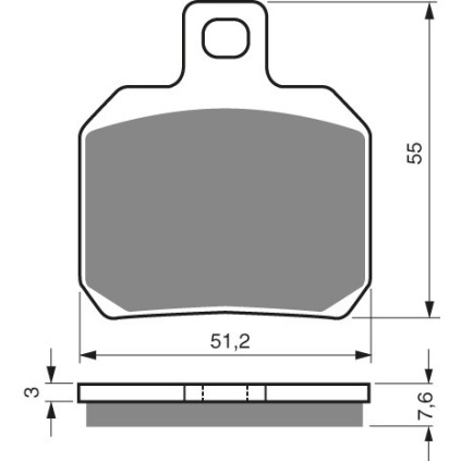 GOLDFREN Brake Pads 152 Ceramic carbon AD