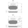 GOLDFREN Brake Pads 182 Ceramic carbon AD