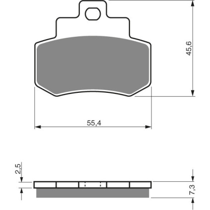 GOLDFREN Brake Pads 192 Ceramic carbon AD