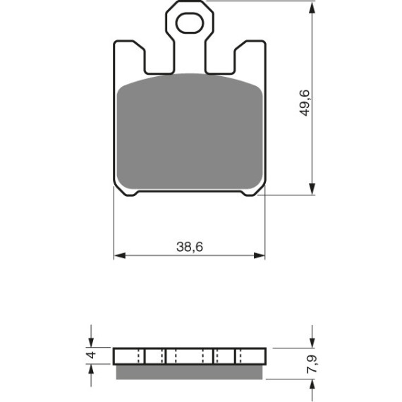 GOLDFREN Brake Pads 200 Ceramic carbon AD