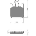 GOLDFREN Brake Pads 200 Ceramic Carbon S3