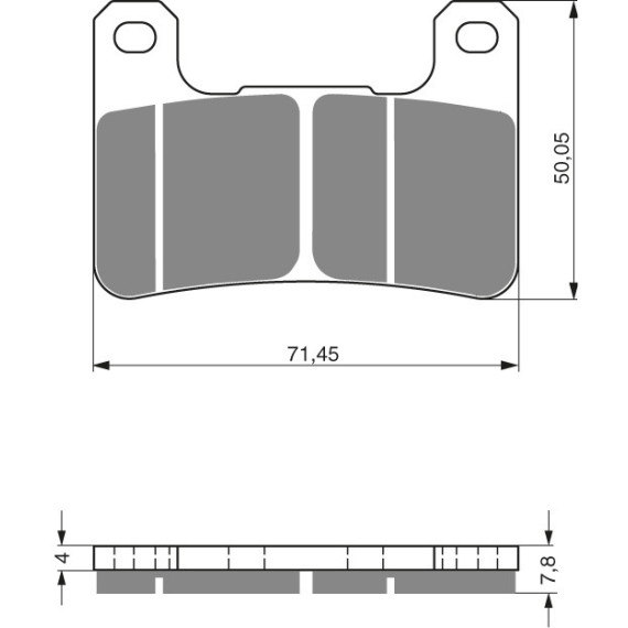 GOLDFREN Brake Pads 213 Ceramic carbon AD