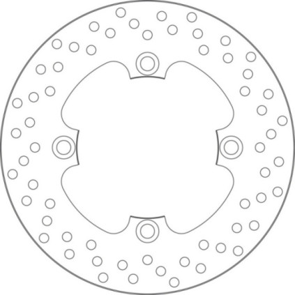 GOLDFREN Brakedisc yd220 hd125 id105 t5