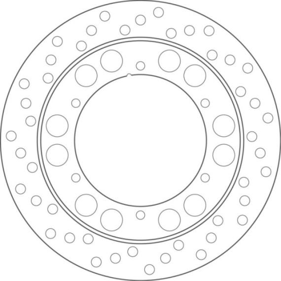 GOLDFREN Brake disc yd282 hd150 id132 t5