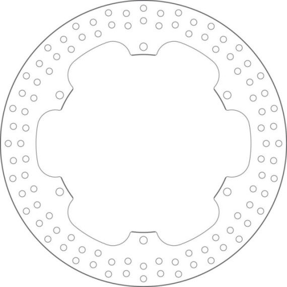 GOLDFREN brakedisc yd320 hd216 id198 t3,6