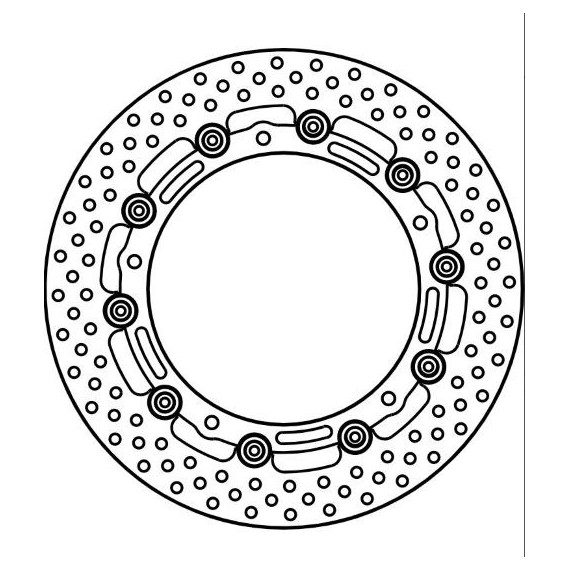 GOLDFREN Brakedisc yd320 hd203 id181,2 t5,5