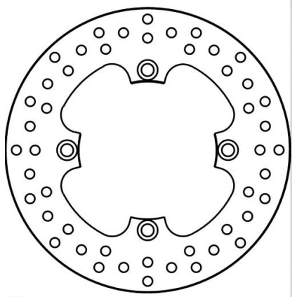 GOLDFREN Brakedisc yd239,8 hd135,2 id115,9 t5,4