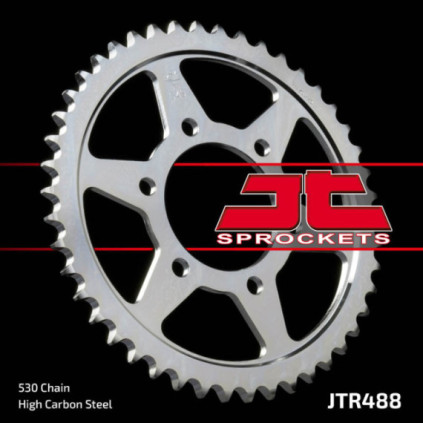 Rear sprocket 488-38 C45. Chain 50/530