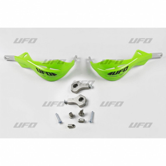 UFO Handguards Alu Green whit aluminium inside 22 MM