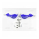 UFO Handguards Alu Blue whit aluminium inside 22 MM