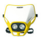 UFO Headlight Firefly Twins Dark Yellow 101 12V 35/W