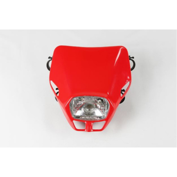 UFO Headlight Firefly Red 070 approved 12V 35/W