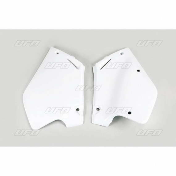 UFO Side panels CR125 95-97+ CR250 95-96  White 041