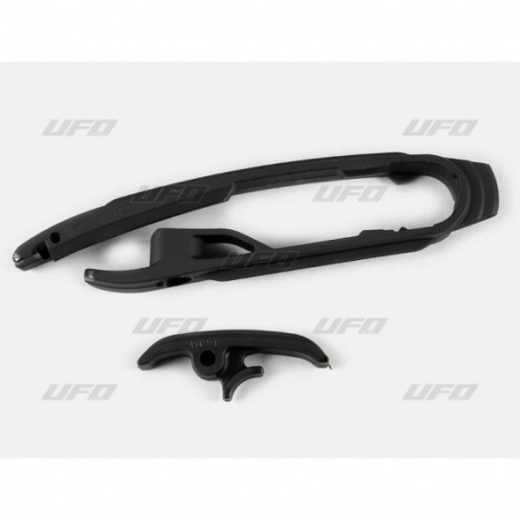 UFO Swingarm chain slider CR125 95-97,CR250 95-96 Black 001