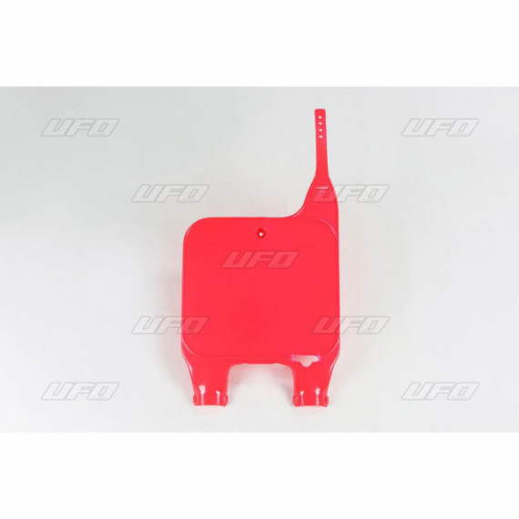 UFO Front number plate CR125-500 95-99 Red 067