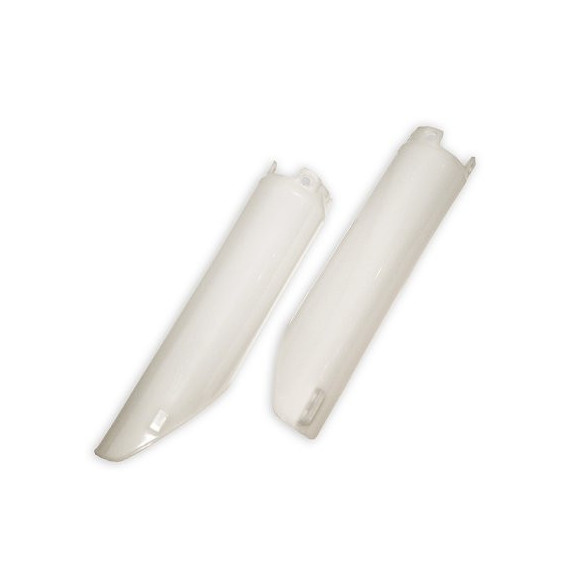 UFO Fork slider protectors YZ125/250 91-95 White 046