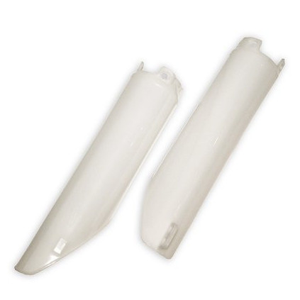 UFO Fork slider protectors YZ125/250 91-95 White 046