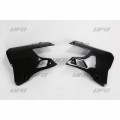 UFO Radiator cover YZ125/250 96-01 Black 001