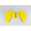 UFO Radiator cover RM125 92,RM250 89-92 Yellow 101