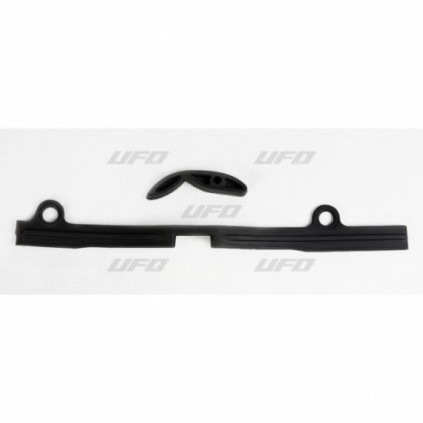 UFO Swingarm chain slider KTM640/660 02-04 Motard Black 001