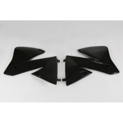 UFO Radiator cover KTM125-380EXC 2T,400-525 4T Black 001