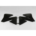 UFO Radiator cover KTM125-380EXC 2T,400-525 4T Black 001